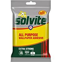 Solvite 1591219 - Adhesivo para todo tipo de papel pintado (5 rollos)